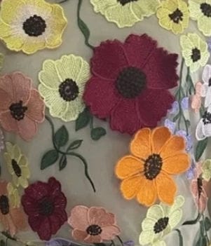 Customer photo review of Flowers Maxi Dress (Women)