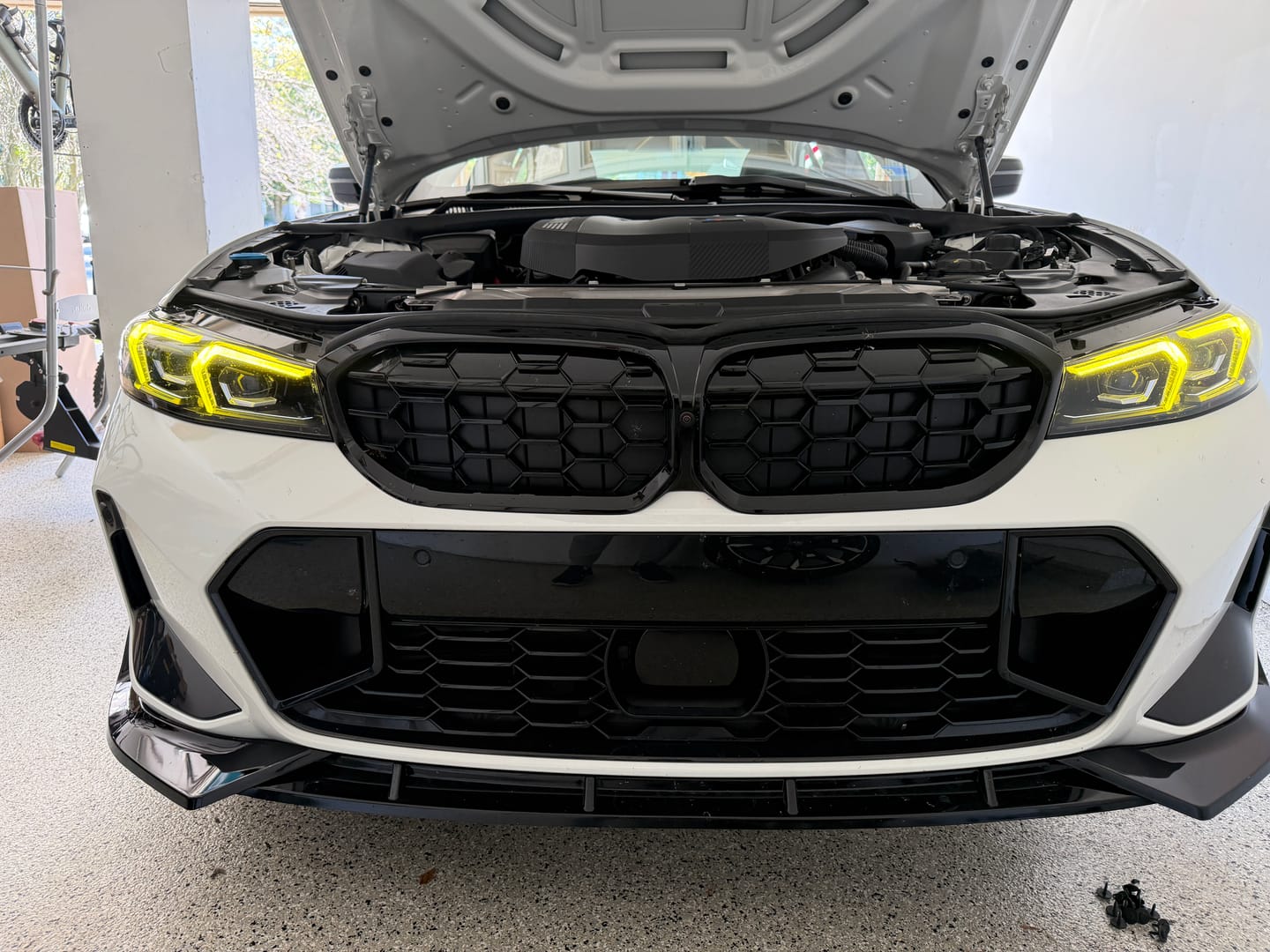 Customer photo review of BMW G20 G21 3 SERIES YELLOW DRL KIT