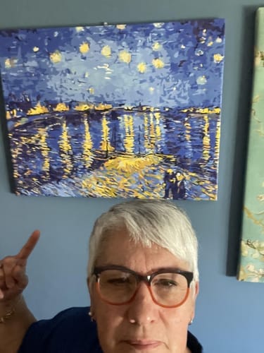 Customer photo review of Van Gogh Nuit Etoilée sur le Rhône
