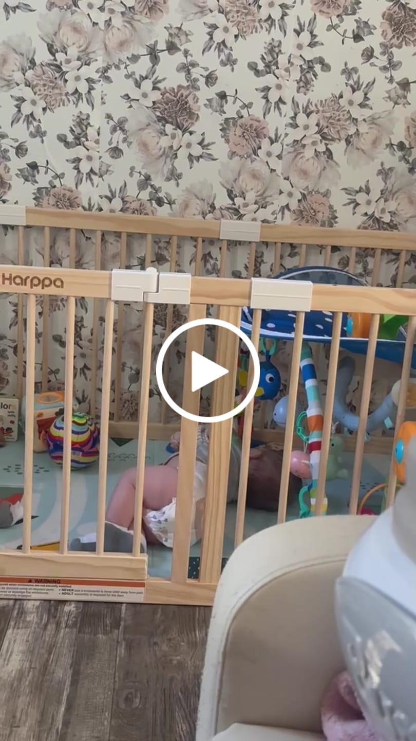 Customer video review of Grovi Baby Gate Playpen