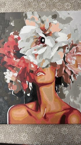 Customer photo review of Beauté derrière les fleurs