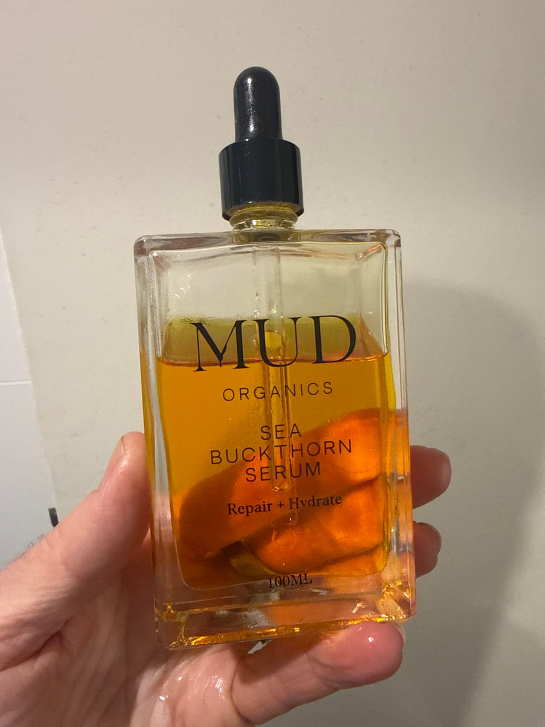 Customer photo review of Sea Buckthorn Serum (100ml)