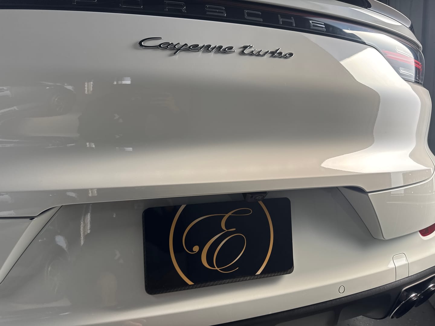Customer photo review of Create Your Own Custom Magnetic License Plate Cover