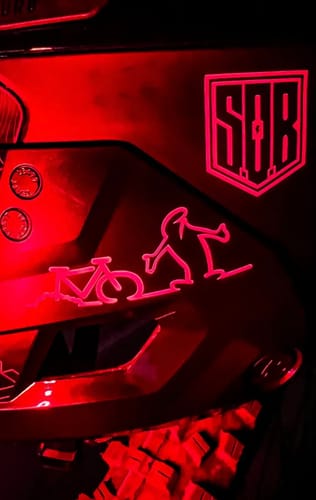 Customer photo review of Bike Down – MTB Folienaufkleber