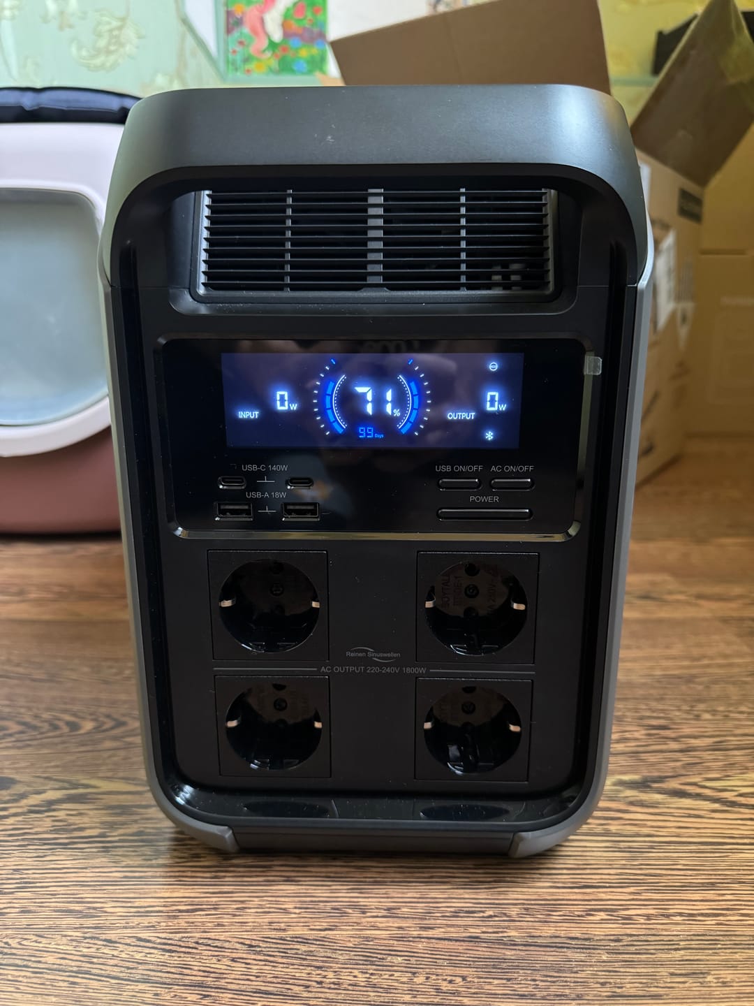 Customer photo review of ALLPOWERS P1800 Portable Power Station 1800W 1024Wh