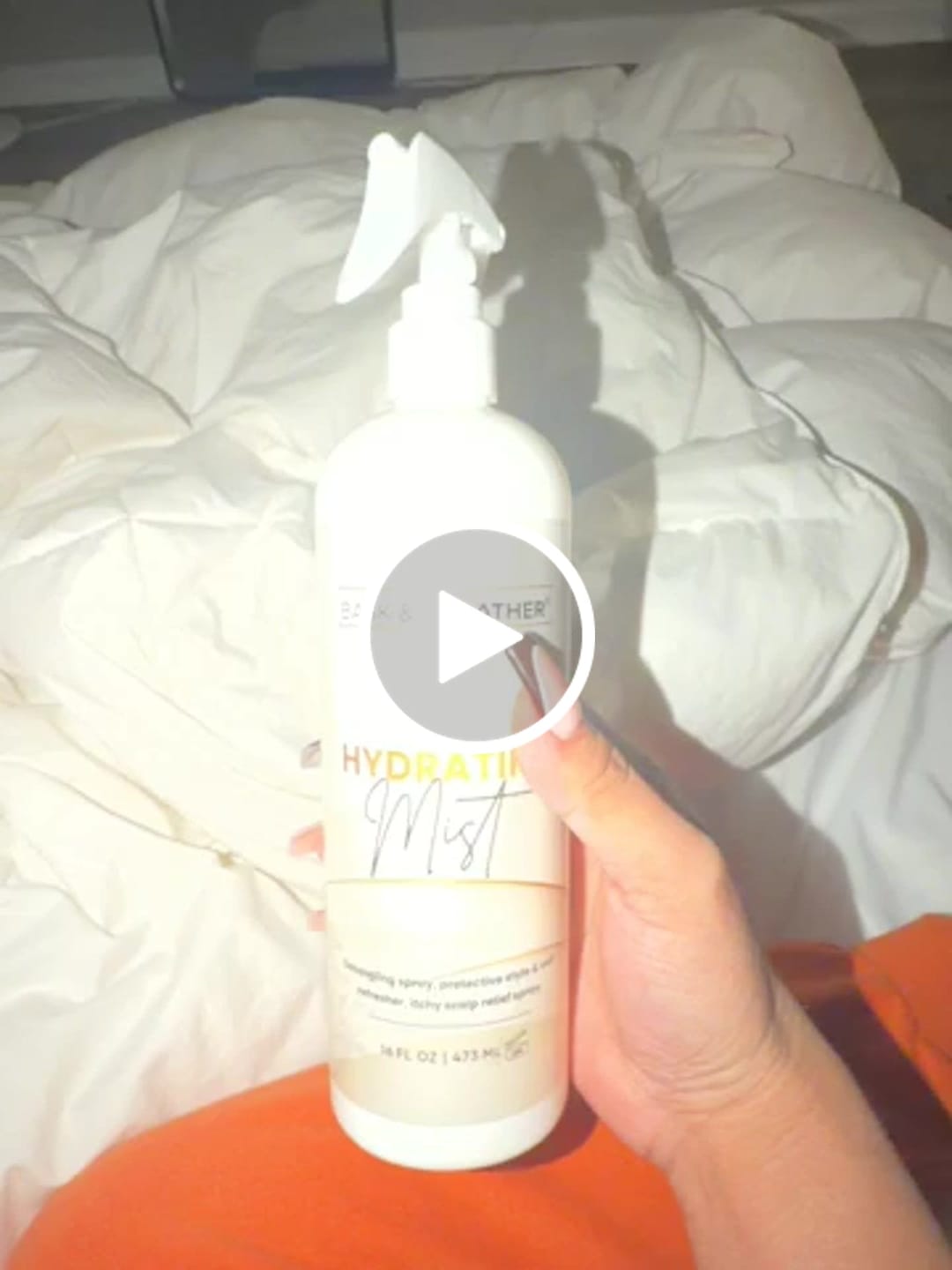 Customer video review of XL Hydrating Mist