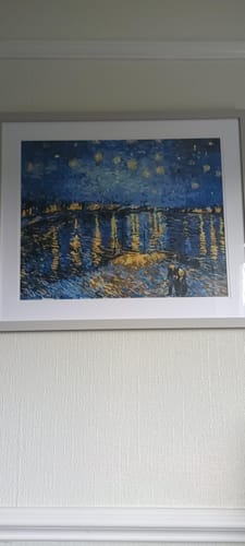 Customer photo review of Van Gogh Nuit Etoilée sur le Rhône
