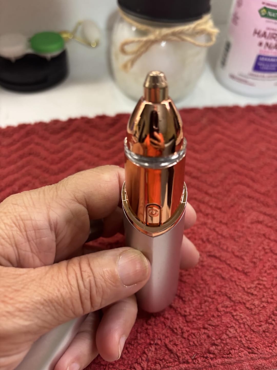 Customer photo review of Browzer™ Brow & Face Trimmer