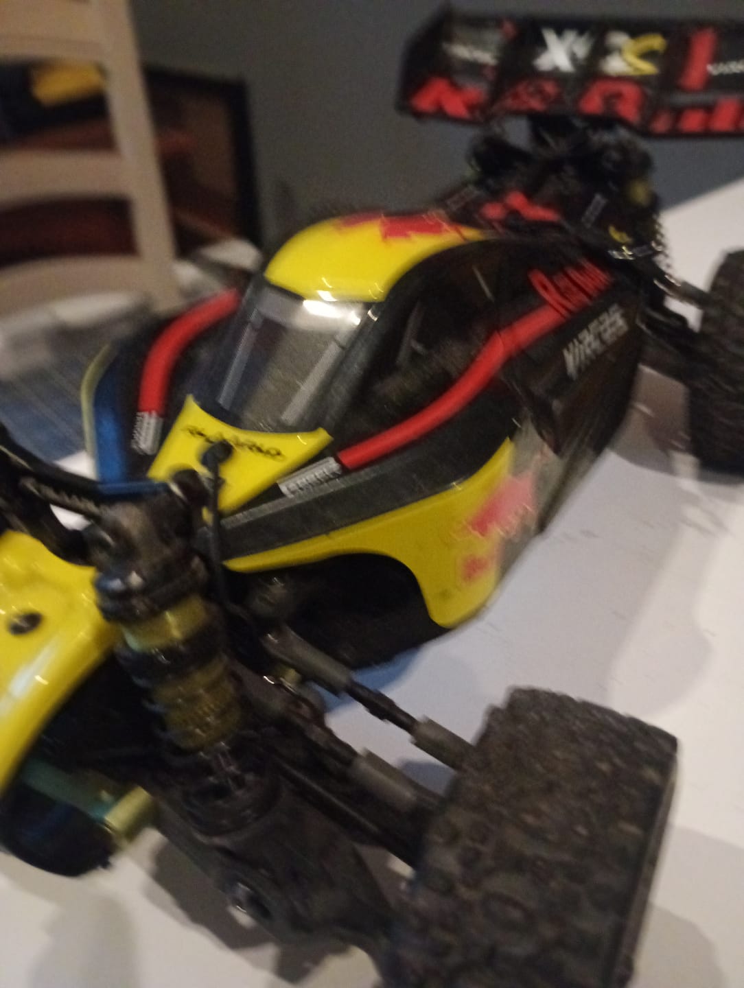 Customer photo review of Upper Link Spare Part for RC Car ROG1 and X12S