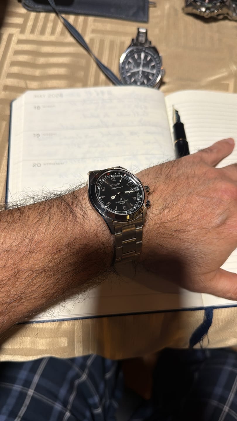 Customer photo review of Reloj Seiko New Alpinist Automático SBDC209 Made in Japan 6R55 JDM