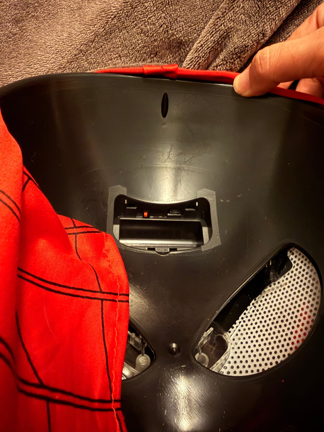 Customer photo review of The OG Spidey Gear™ - Winking Mask