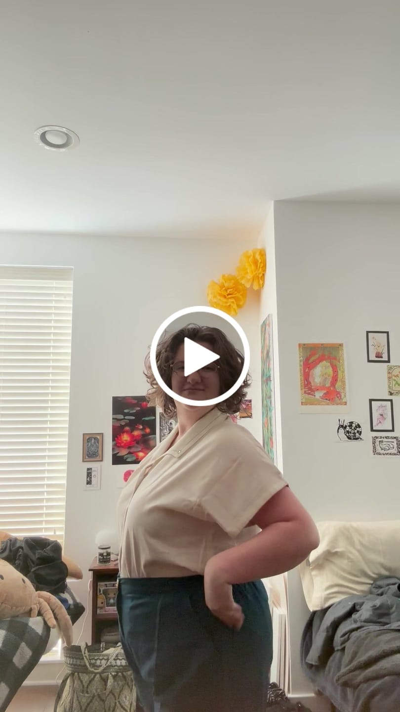 Customer video review of Ivory Handspun Cotton Mirror Work Button-Down Shirt