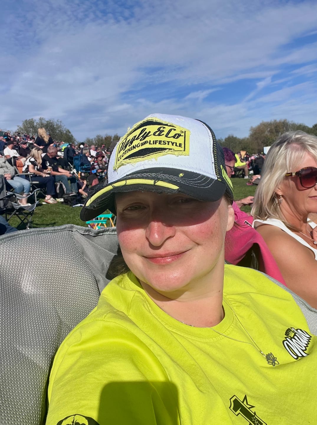 Customer photo review of Kyle Ryde Home Round Fluro T-Shirt [Limited Edition]
