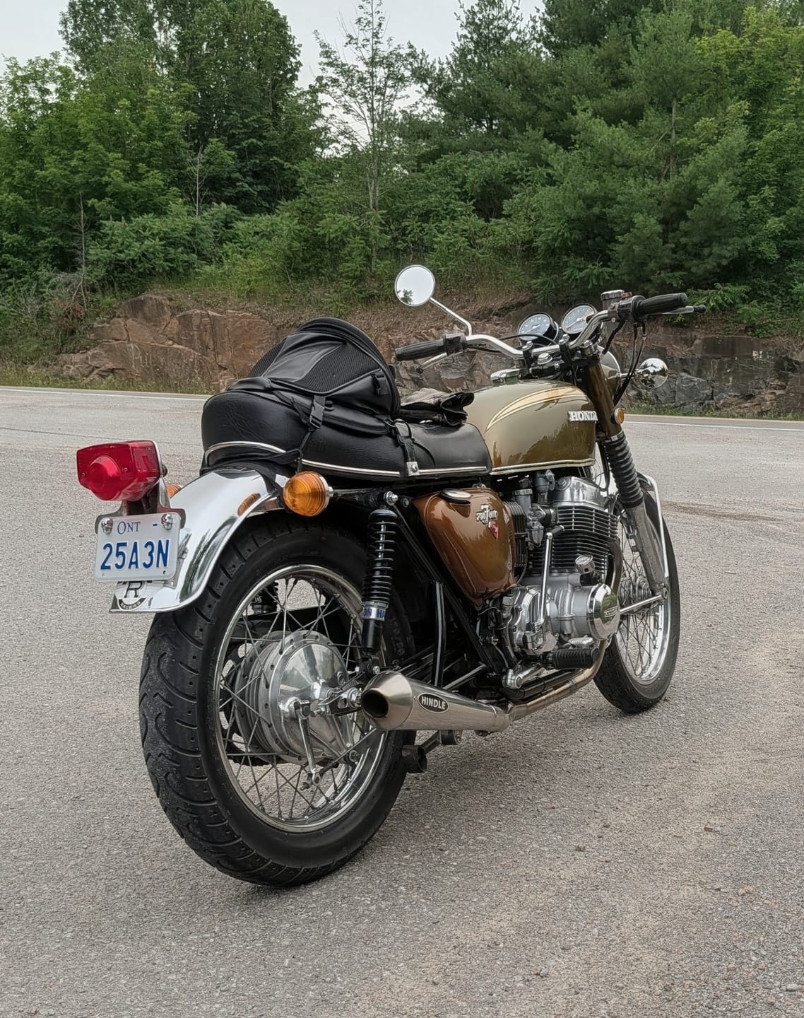 Customer photo review of Honda CB750 NGK D8EA Spark Plug