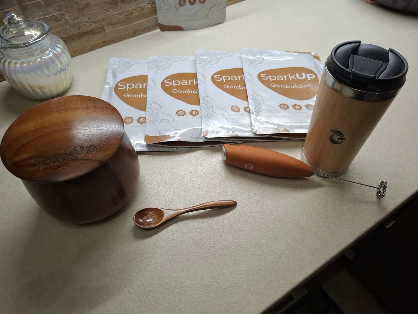 Customer photo review of SparkUp™ - Gombás kávé