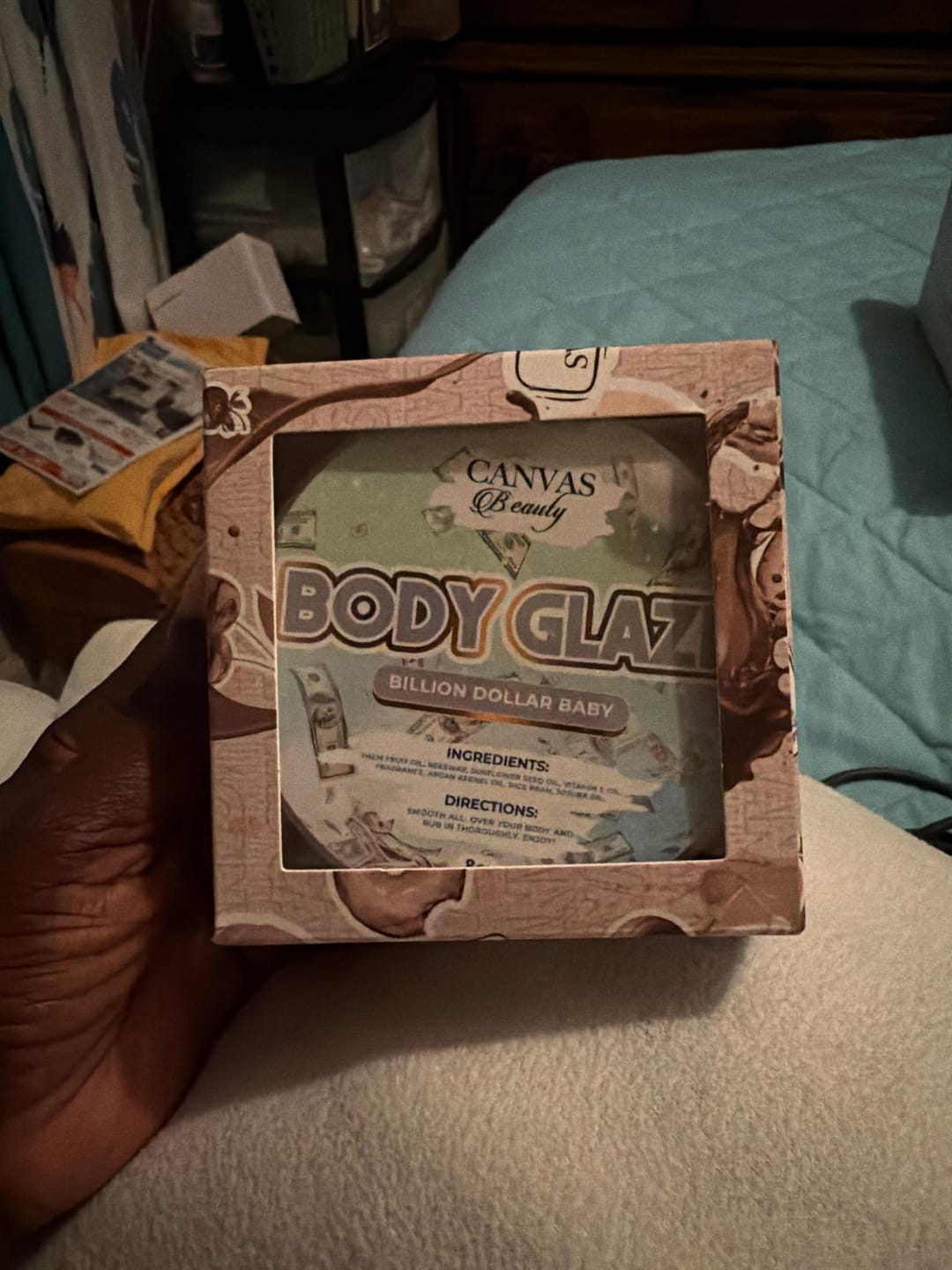 Customer photo review of BODY GLAZE: BILLION DOLLAR BABY