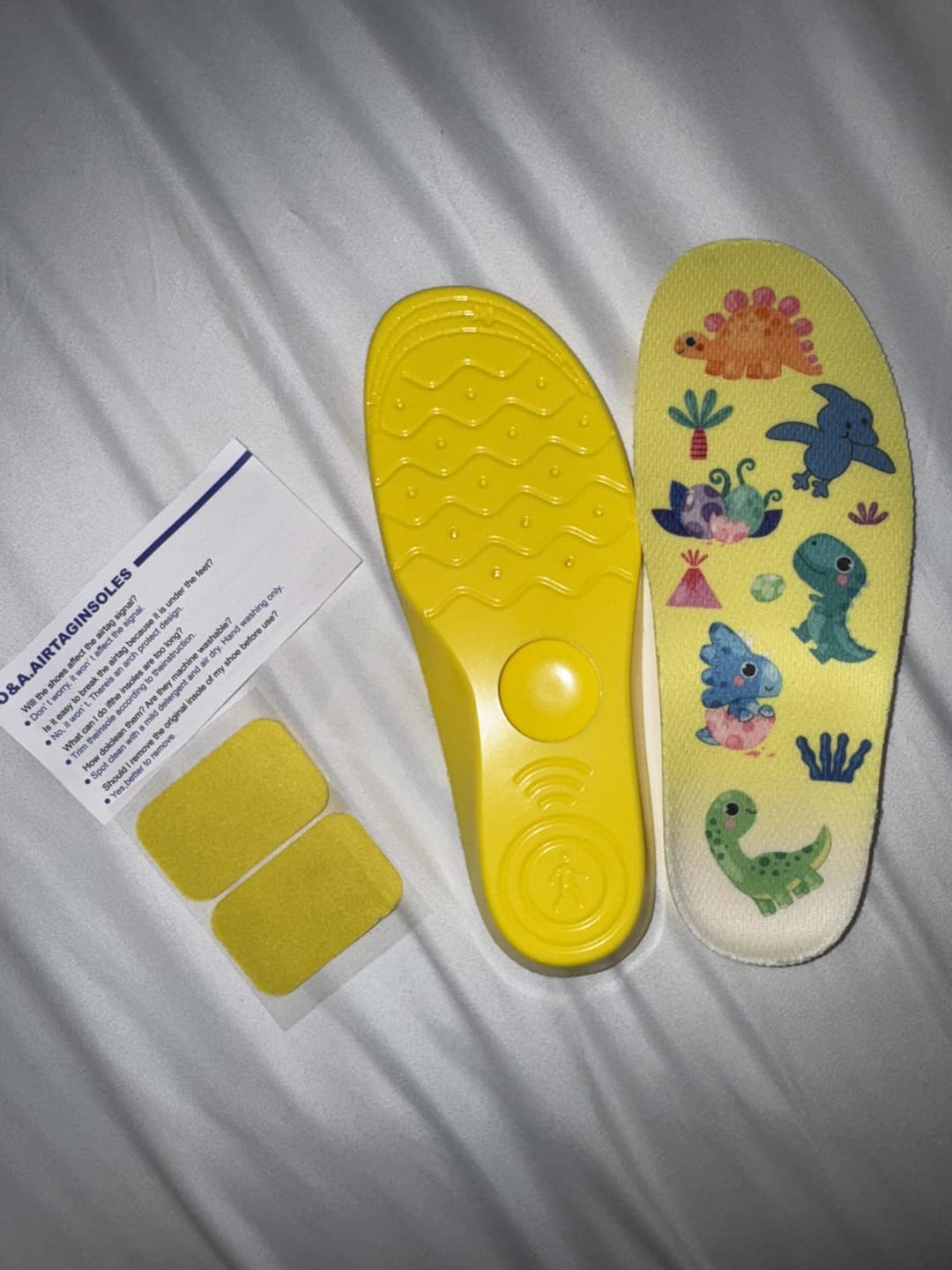 Customer photo review of Baby TrackSoles