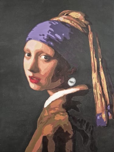 Customer photo review of Vermeer La Jeune Fille à la Perle