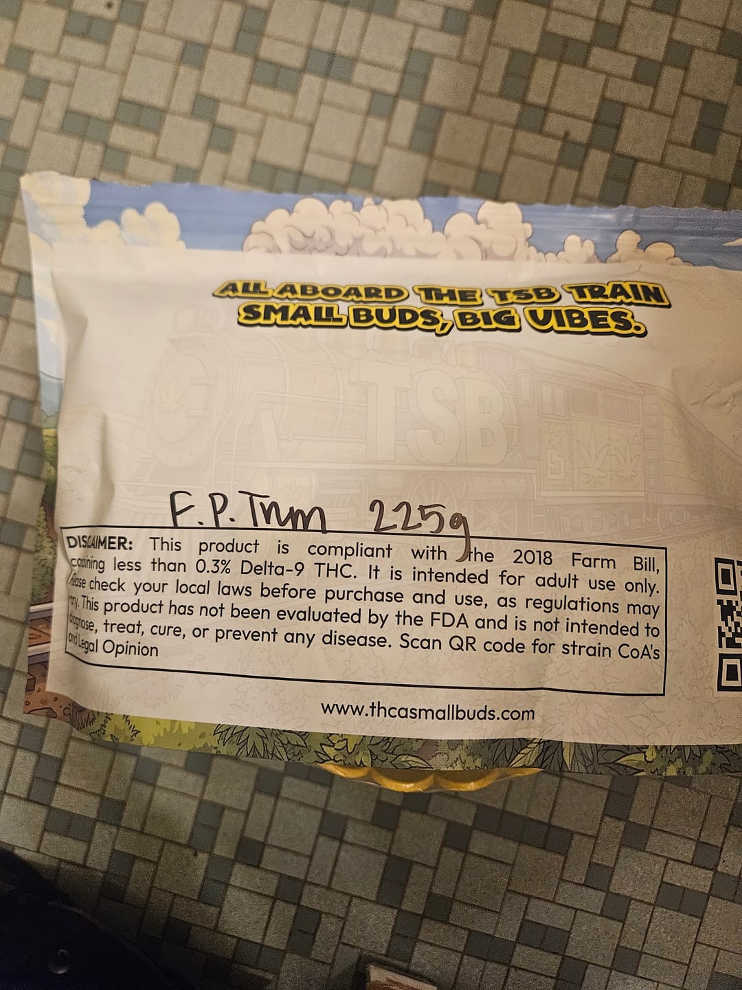 Customer photo review of Cheap THCA Flower Trim