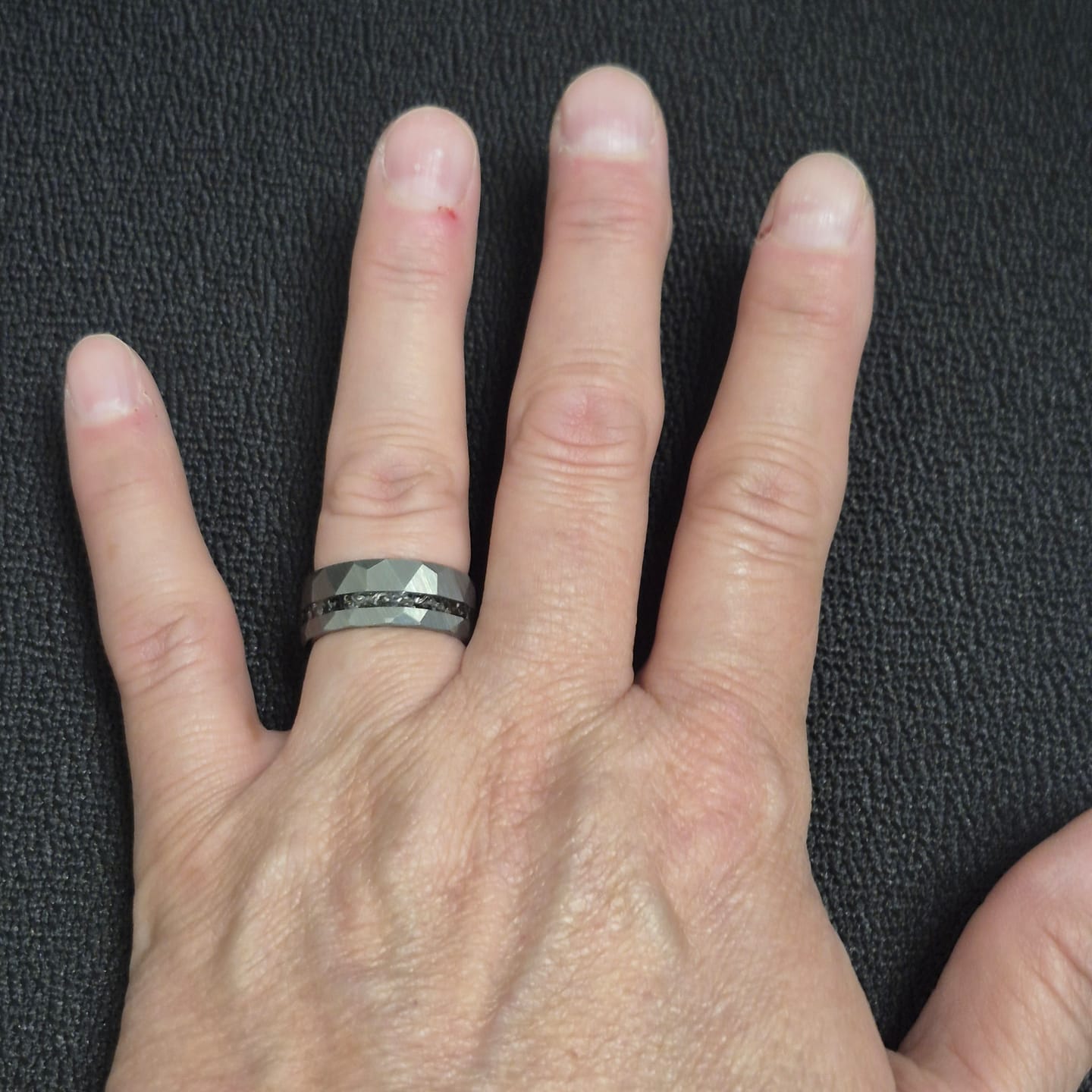 Customer photo review of The Nova Rift | Silver - 8mm