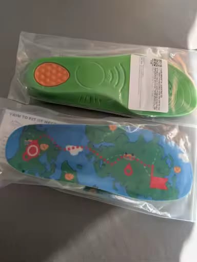 Customer photo review of Baby TrackSoles