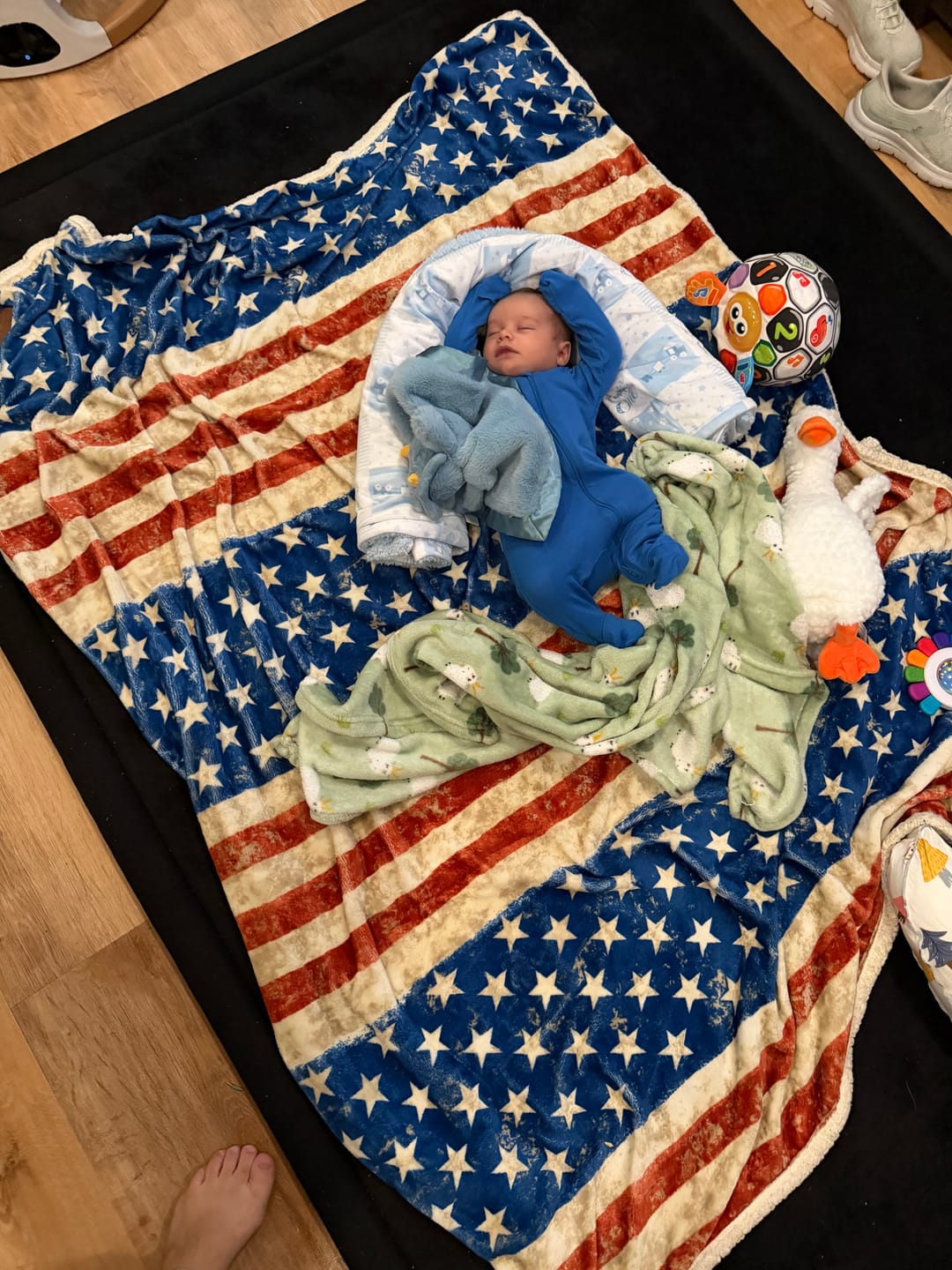 Customer photo review of Relax Mat - 1.4" Thick Soft Foam Play Mat