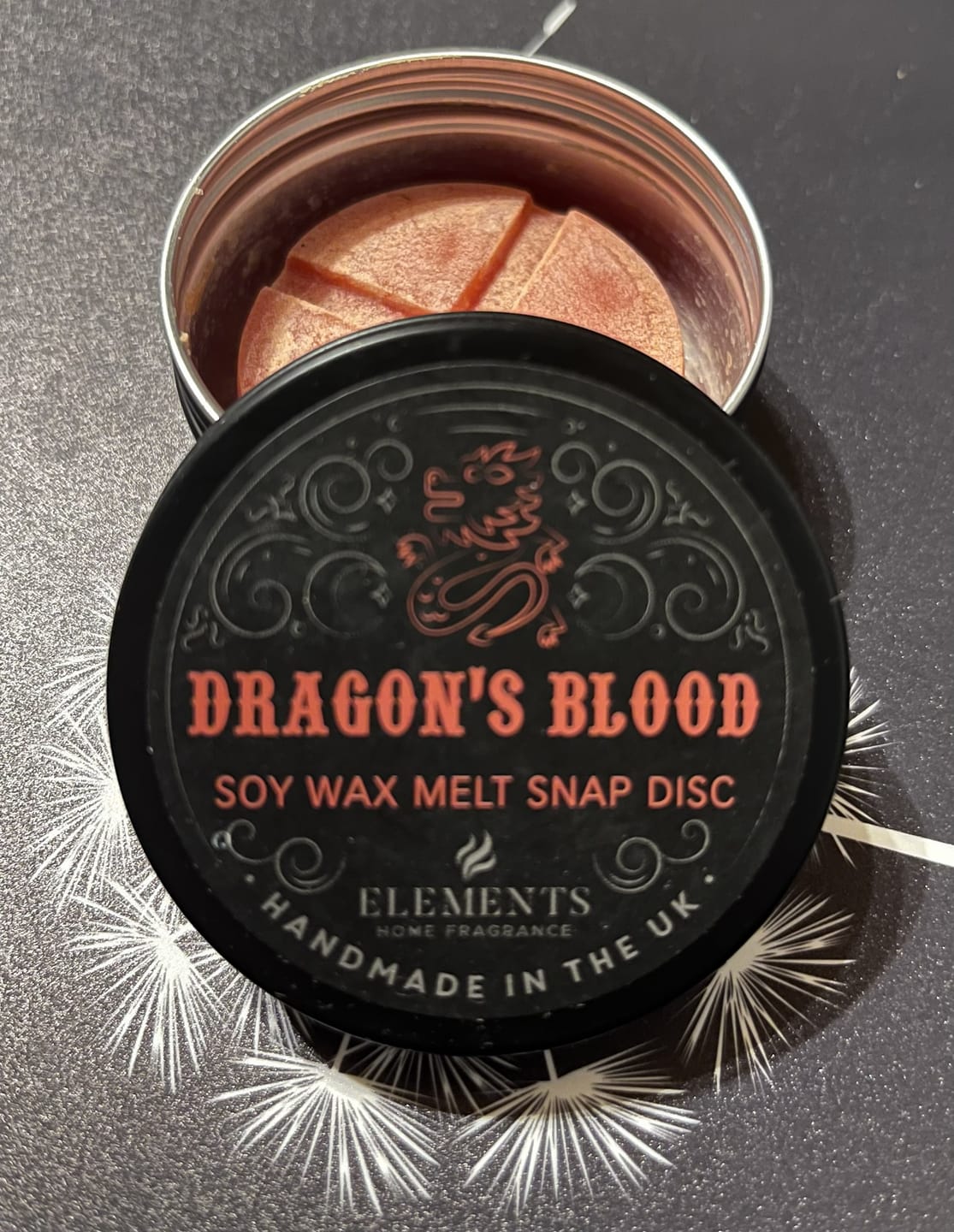 Customer photo review of Dragons Blood Duftwachs