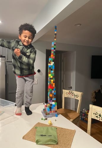 Customer photo review of Koalu™ MINT-Förderung magnetische Mineblocks