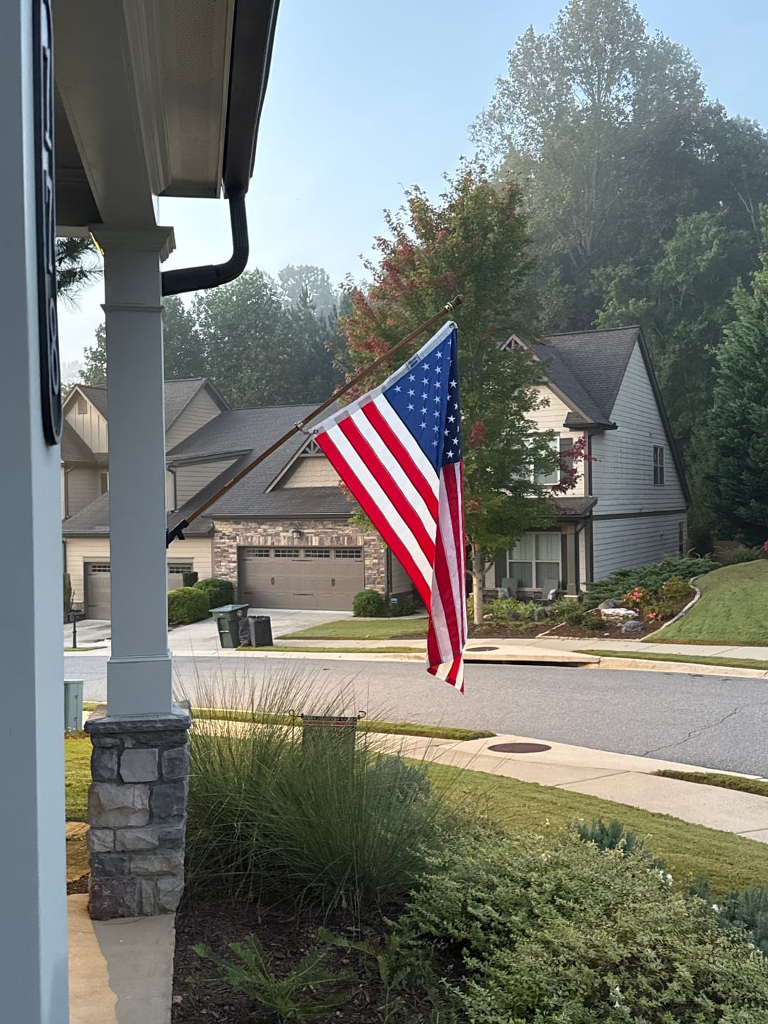 Customer photo review of 3' x 5' American Flag