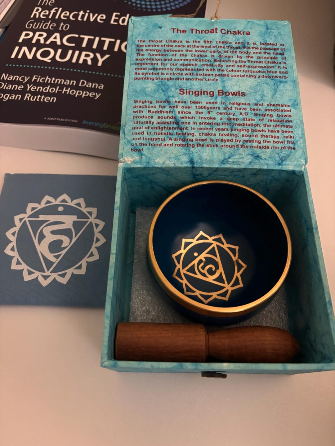 Customer photo review of Tibetan Singing Bowl 3.5" – Chakra Healing & Meditation, Set or Single