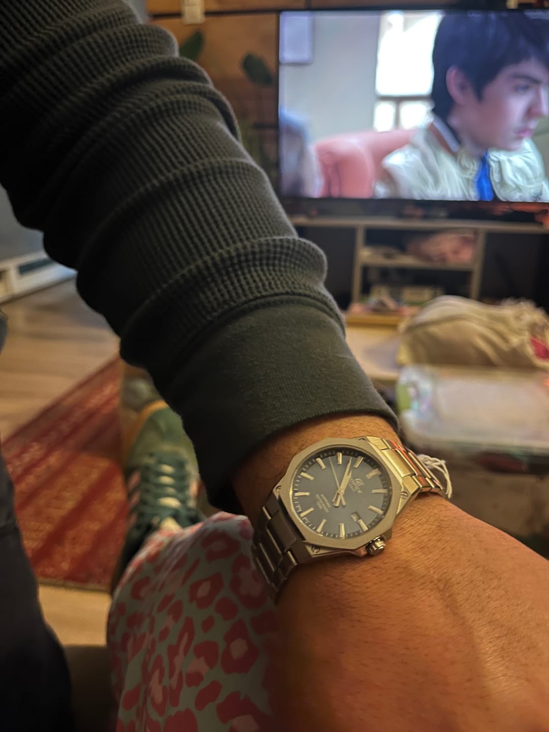 Customer photo review of Reloj Casio Edifice EFR-S108D-2AVU "Casioak" Metálico Sapphire