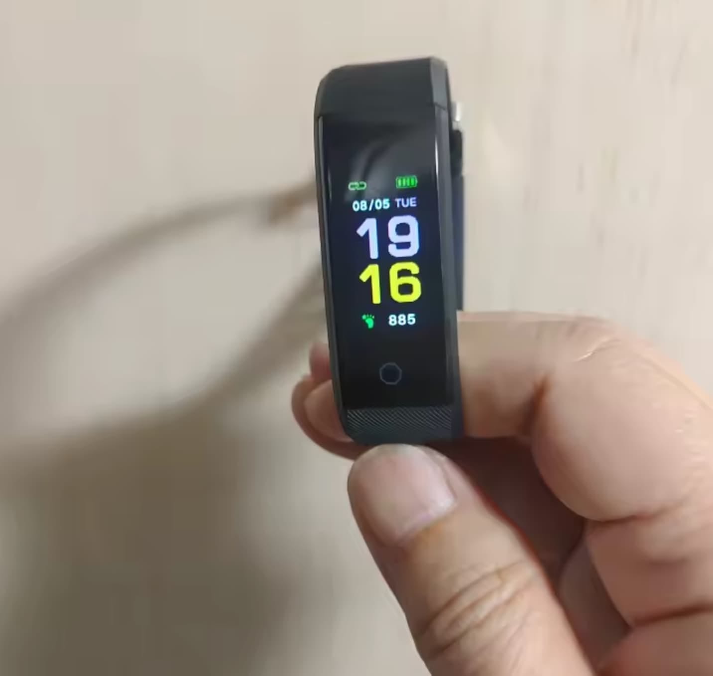 Customer photo review of Montre Intelligente pour personnes agées