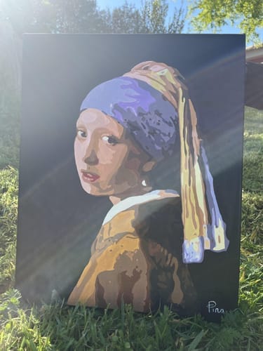 Customer photo review of Vermeer La Jeune Fille à la Perle