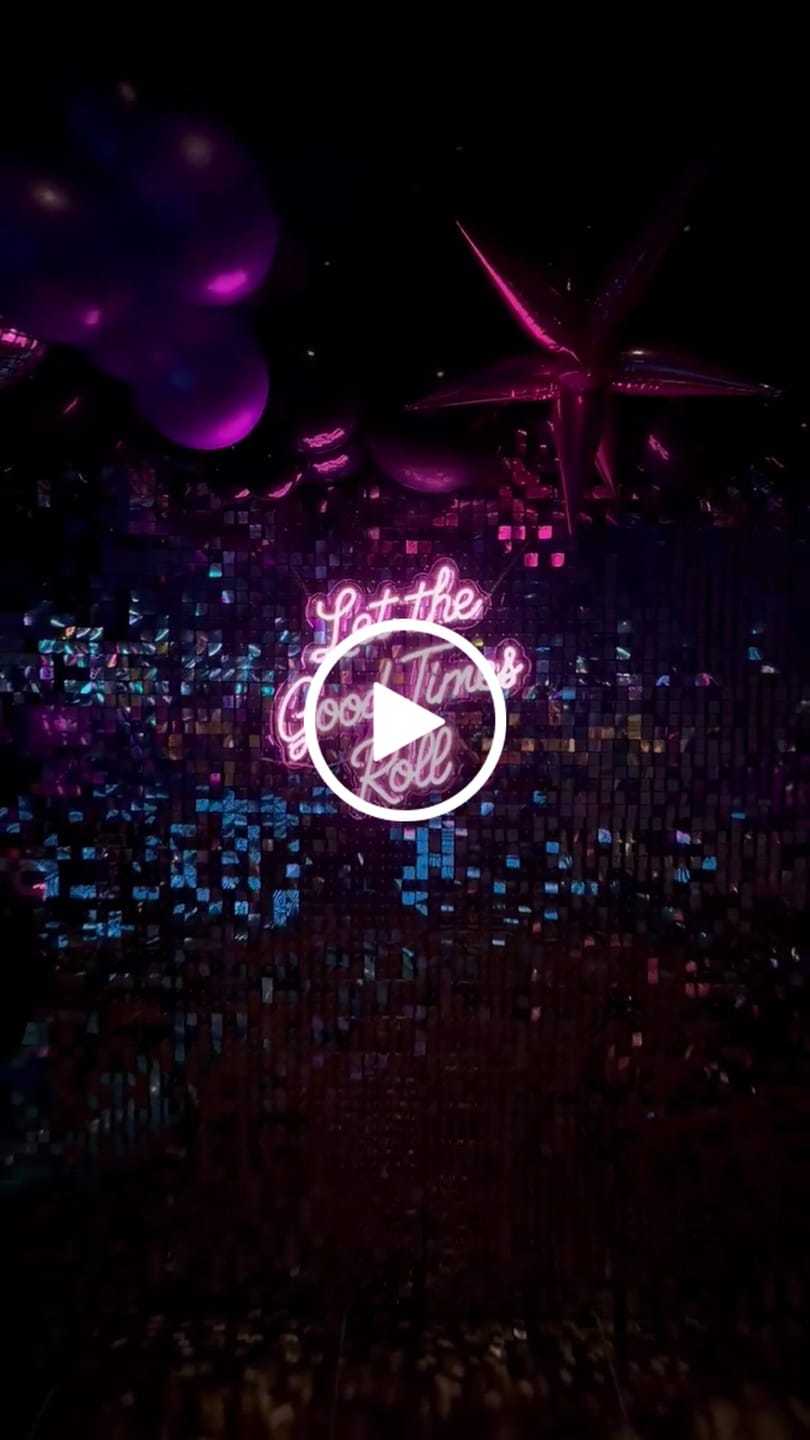 Customer video review of Let the Good Times Roll - Premium Neon Artwork