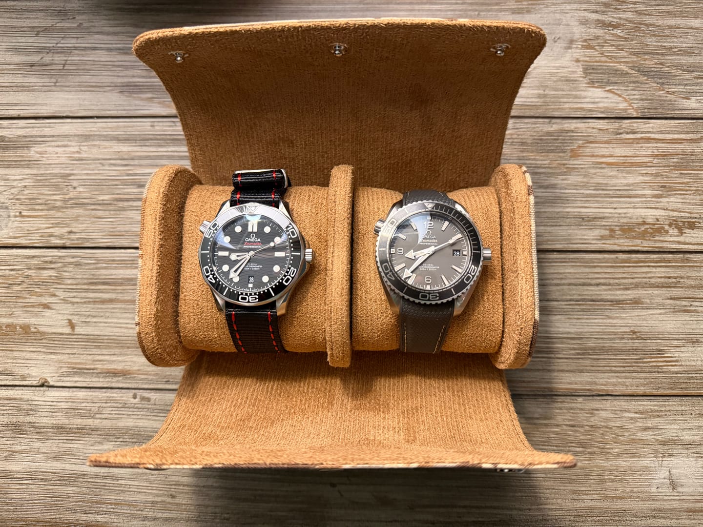 Customer photo review of W.O.E. Watch Tube - Tiger Stripe