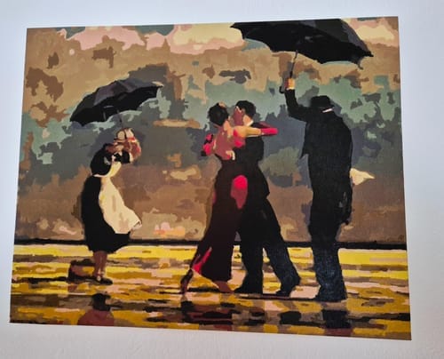 Customer photo review of Danseurs rétro sur la Plage