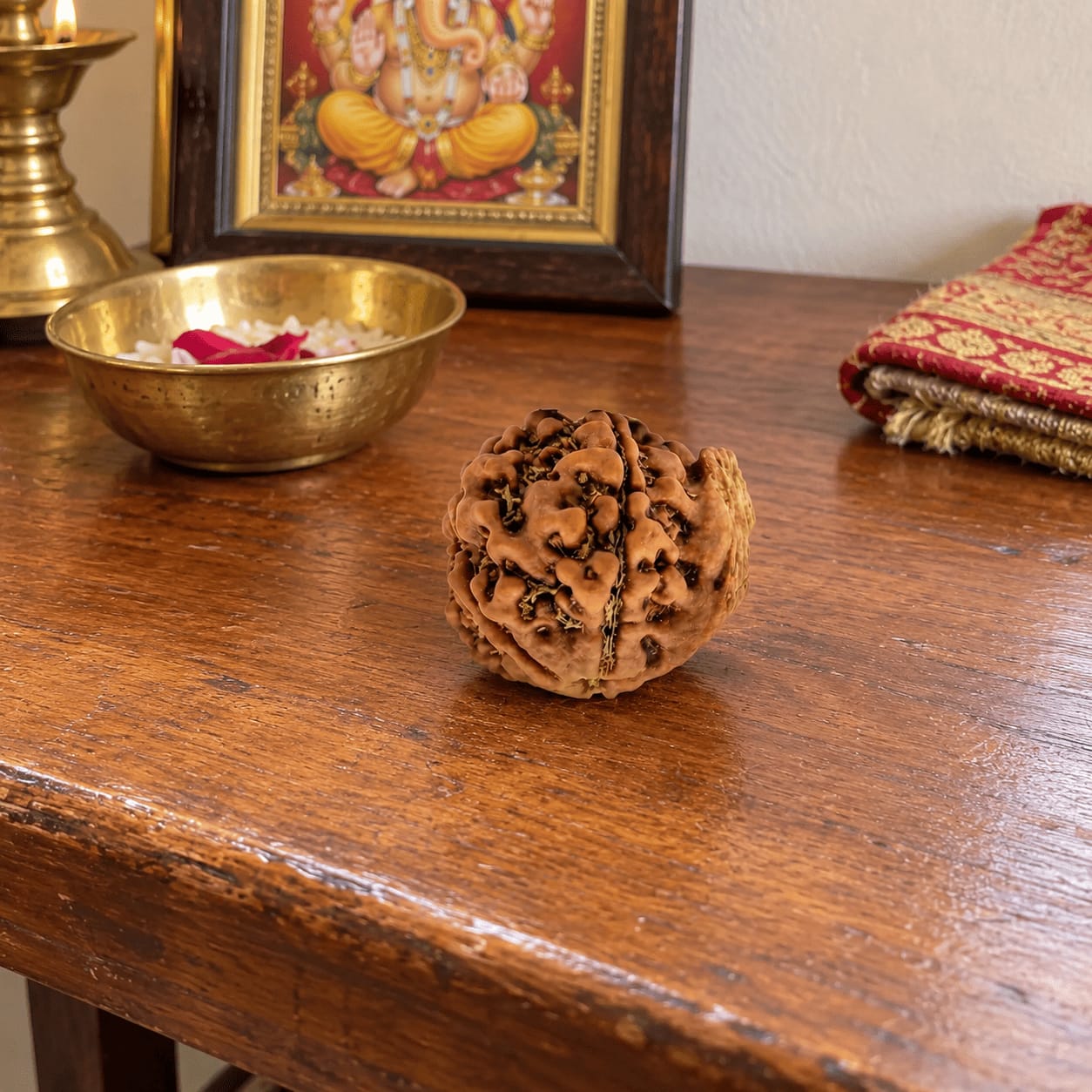 Customer photo review of Ganesh Mukhi Rudraksha (Nepali)