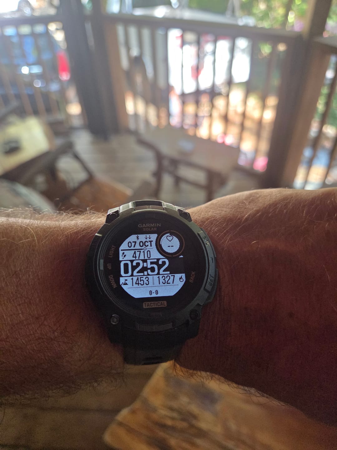 Customer photo review of Garmin Instinct® 3 Smartwatch - Bundle with Free Charging Accessories