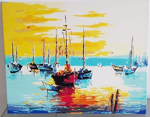 Customer photo review of Voiliers au port