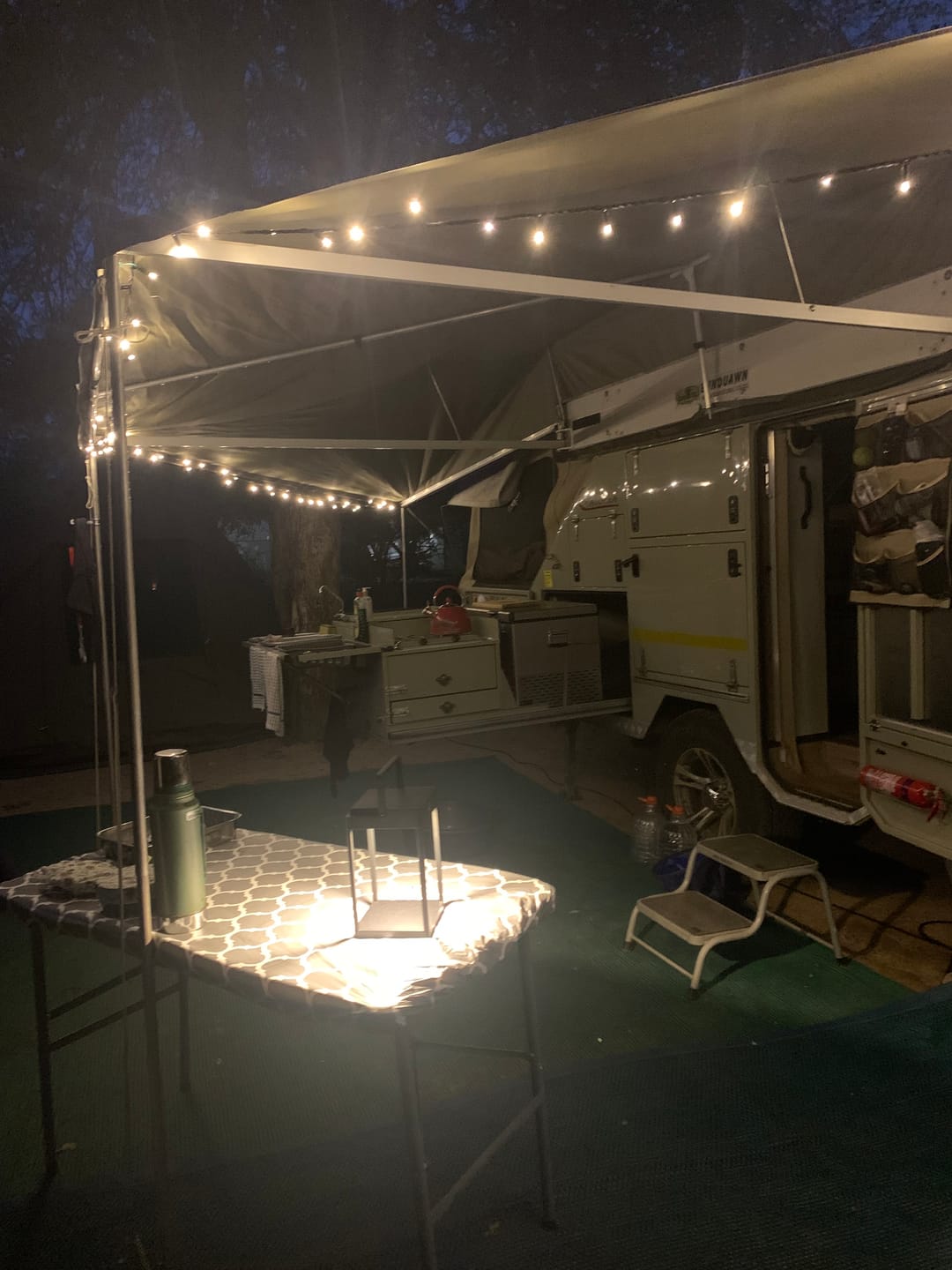 Customer photo review of Luxury Metal Solar Lantern