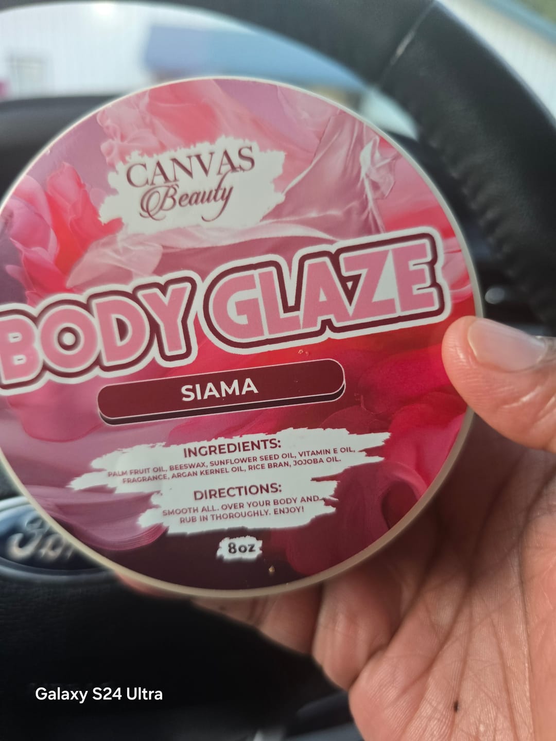 Customer photo review of BODY GLAZE: SIAMA