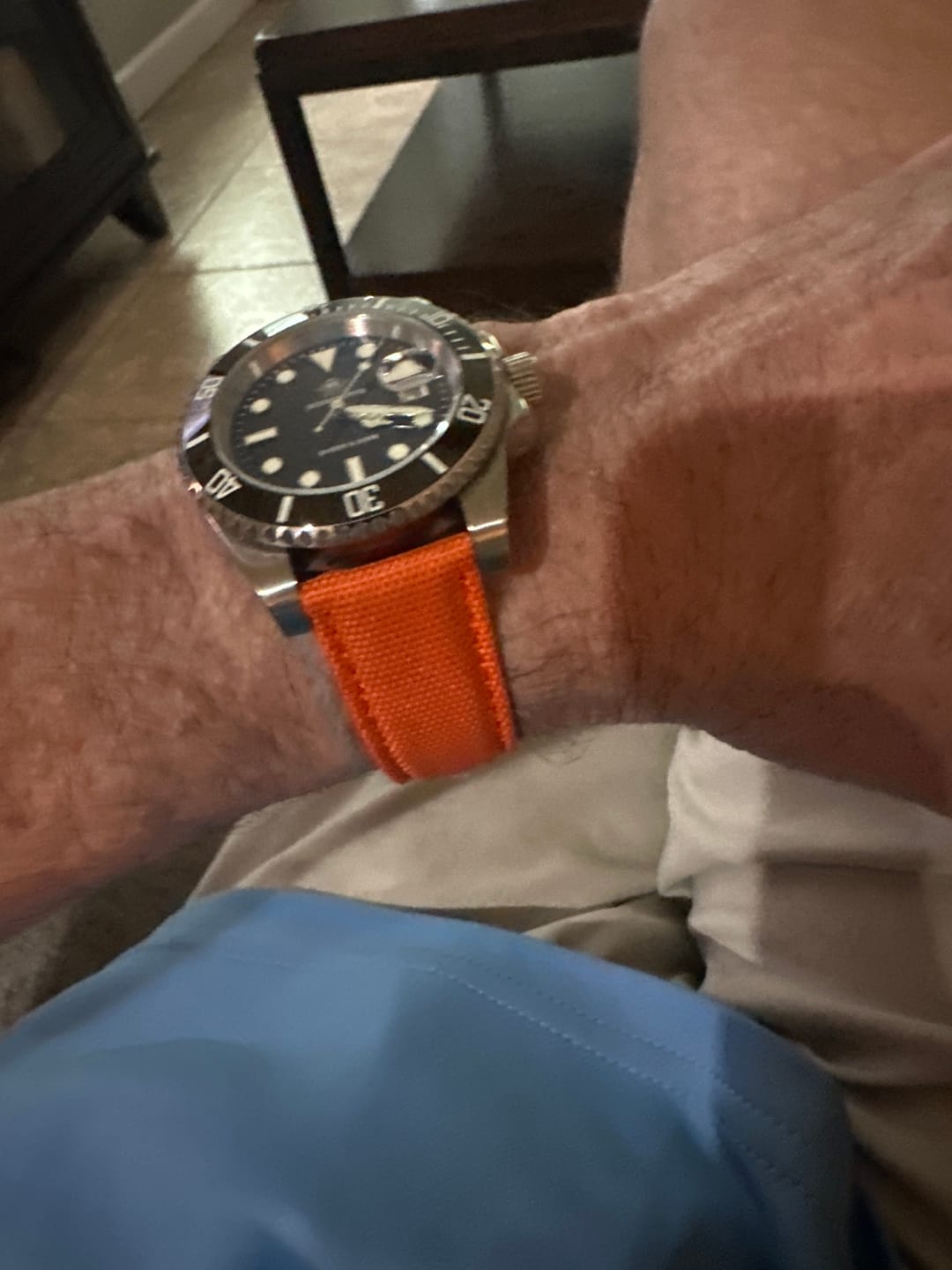 Customer photo review of Cordura - Orange