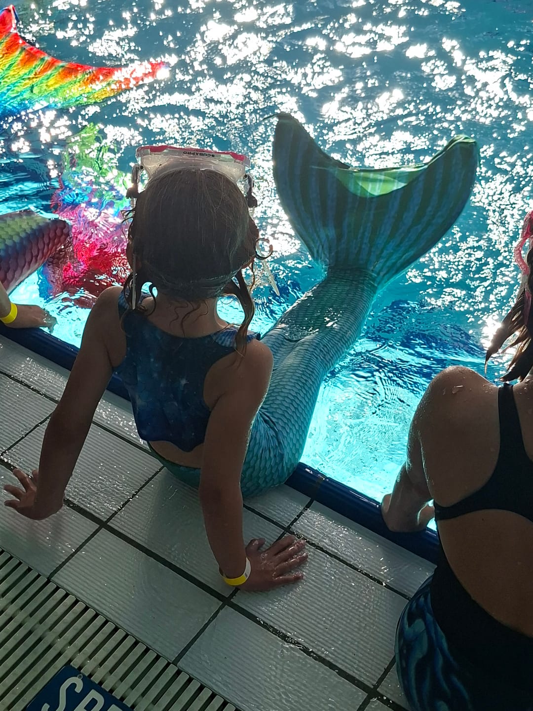 Customer photo review of Losse Zeemeermin staart Star of the Sea Blue