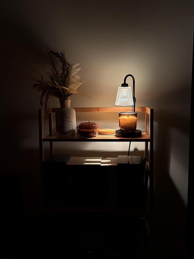 Customer photo review of Black Dome Candle Warmer with Timer