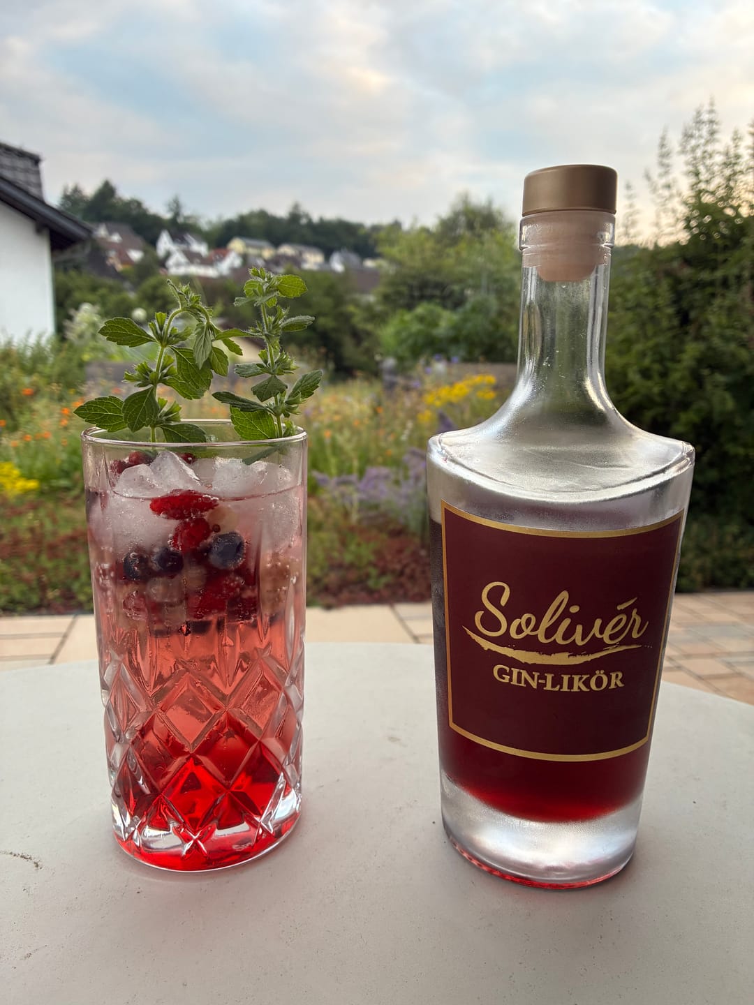 Customer photo review of Brombeer Gin-Likör 500ml