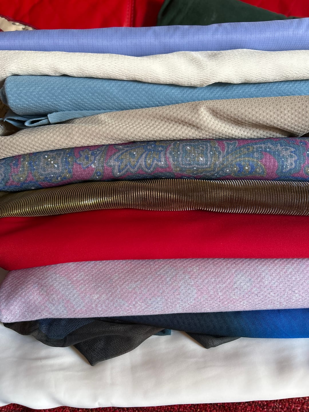 Customer photo review of £0.25 Per Metre Fabric Bundle