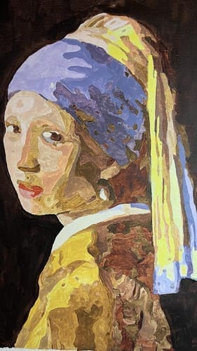 Customer photo review of Vermeer La Jeune Fille à la Perle
