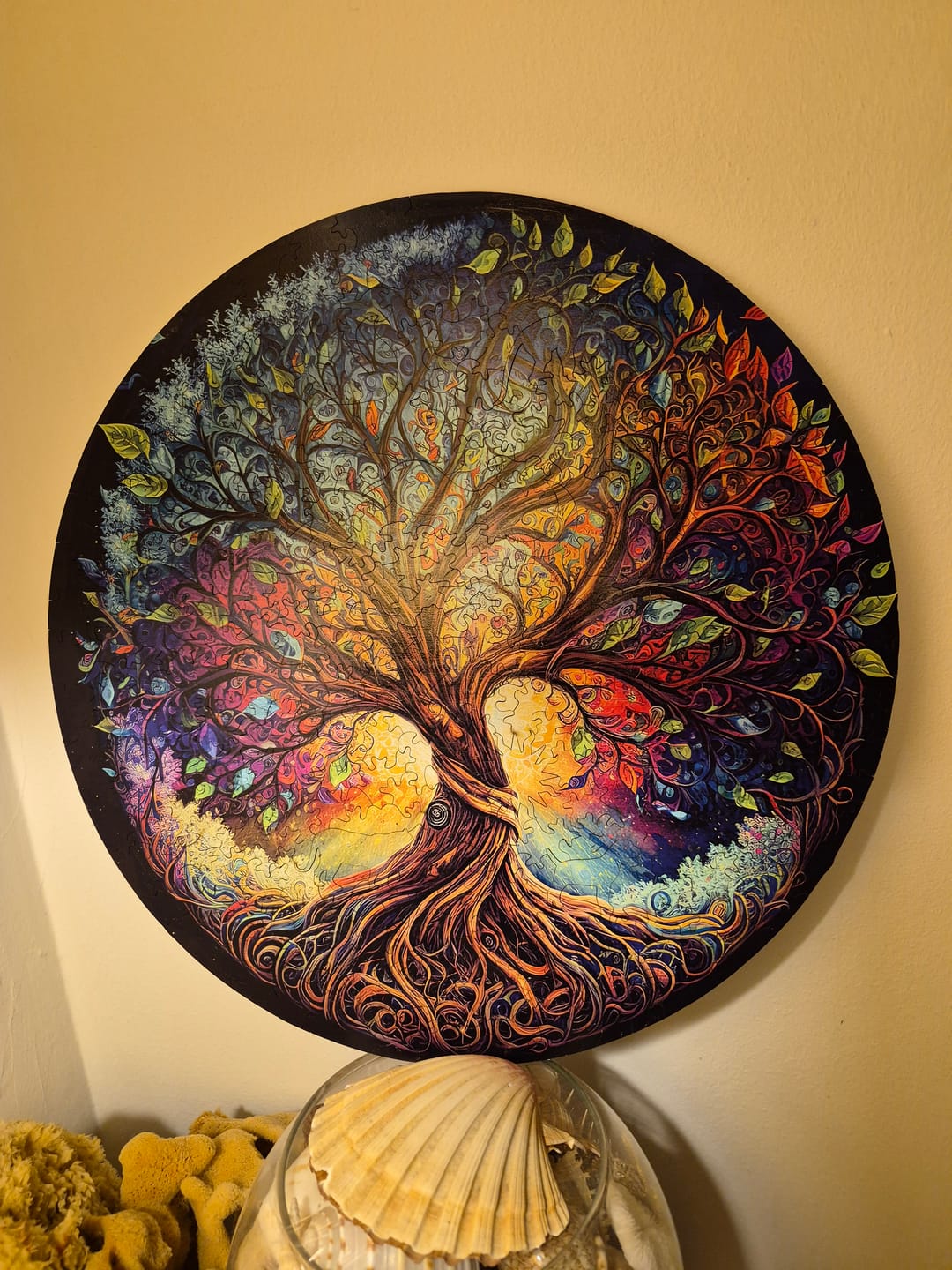 Customer photo review of Hayat Ağacı - Ahşap Puzzle