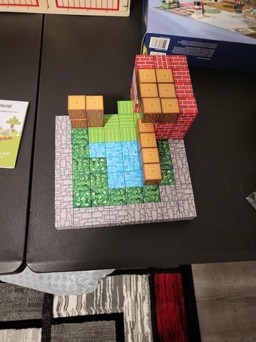 Customer photo review of Koalu™ MINT-Förderung magnetische Mineblocks