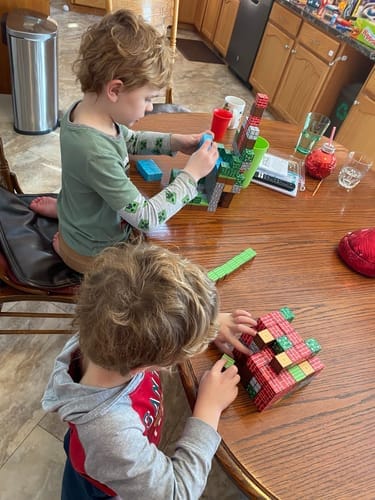 Customer photo review of Koalu™ MINT-Förderung magnetische Mineblocks